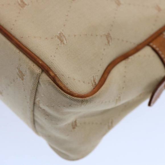 BURBERRY Blue Label Hand Bag Canvas Beige Auth bs10778 - Picture 15 of 16